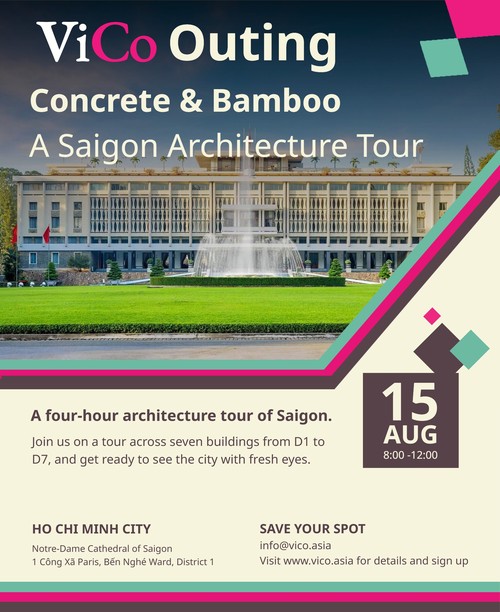 2026-08-15 Saigon Architecture Tour-Design
